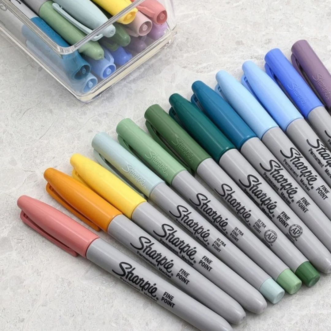 Marcador Permanente Fino Sharpie Mystics 12 Piezas 2155618