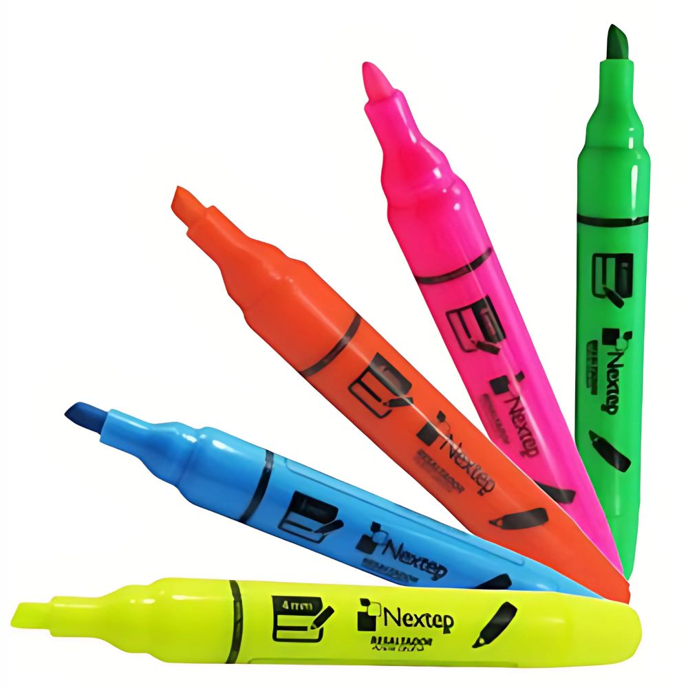 MARCATEXTOS RESALTADOR NEXTEP C/12 PZ NE-079 Colmenero.shop