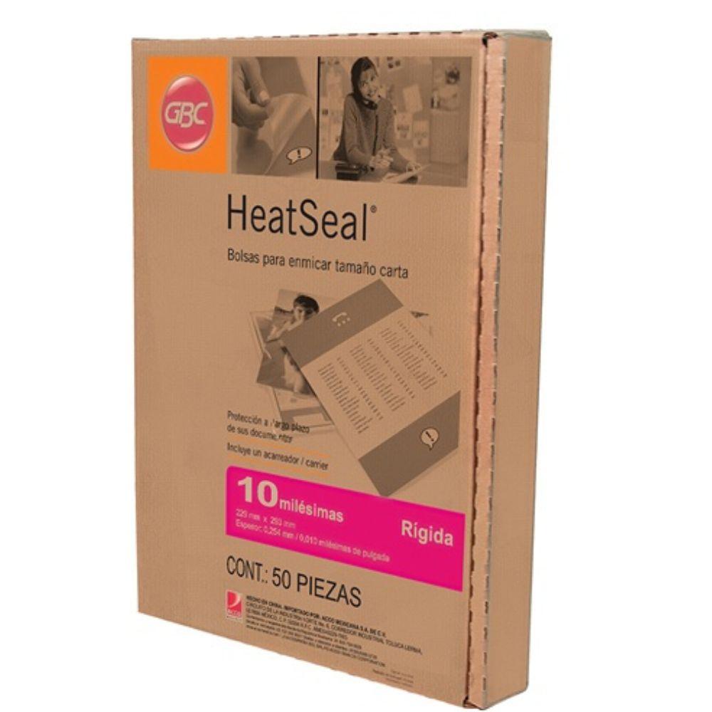 Mica Térmica GBC Carta M130251 | Rígida 10 mil | Caja con 50 pzas - Colmenero Shop
