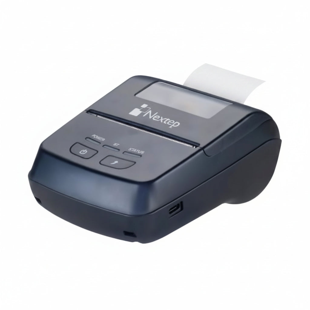 Mini Impresora Térmica Nextep NE-512B Portátil 80mm | Bluetooth & USB