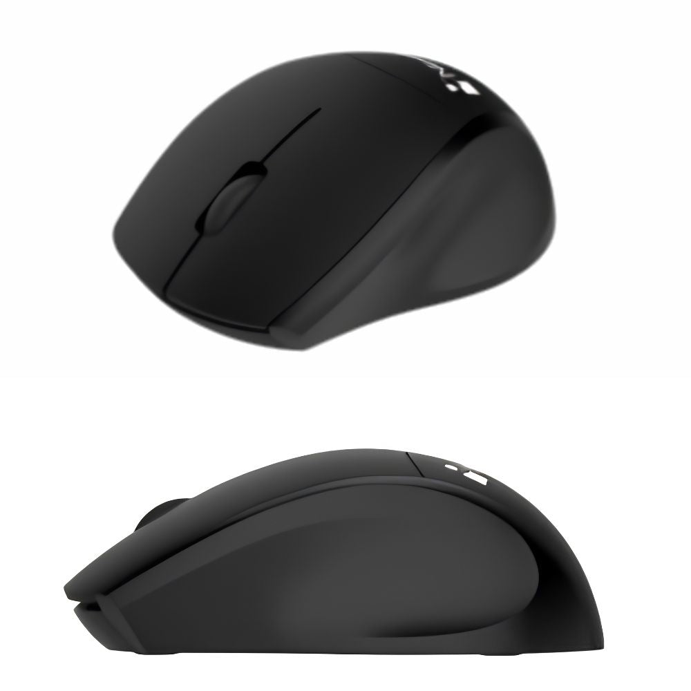 Mini Mouse Inalámbrico Nextep USB 1200 DPI Negro | NE-409MI