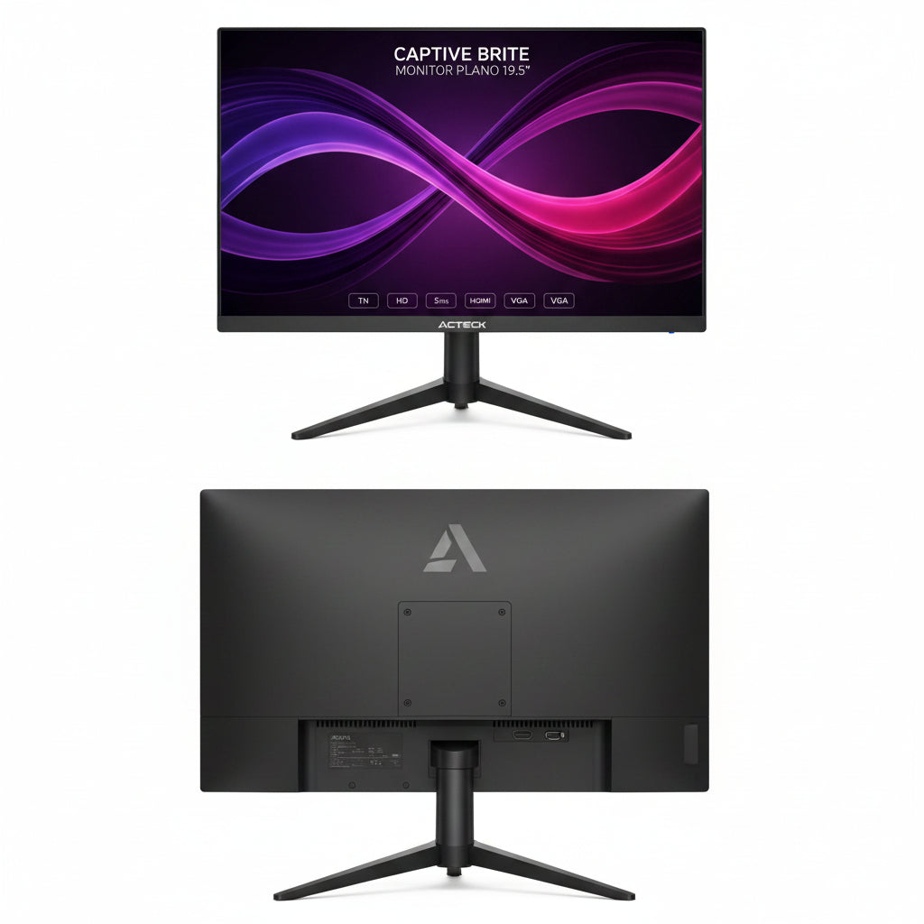 Monitor Acteck 19.5" Captive Brite AC-939409 | Mayoreo B2B