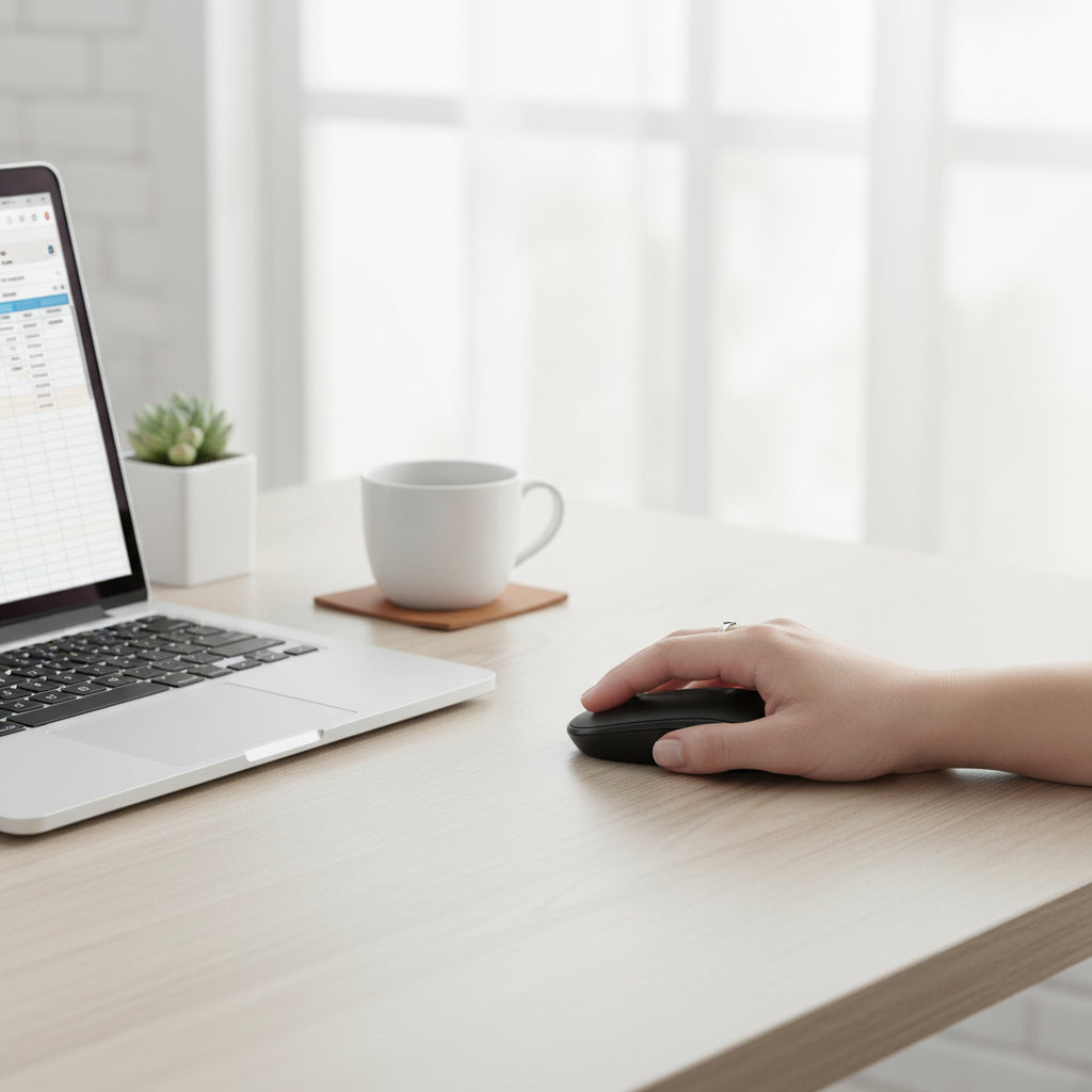 Mouse Inalámbrico Acteck Optimize Edge MI460 1500 DPI Negro