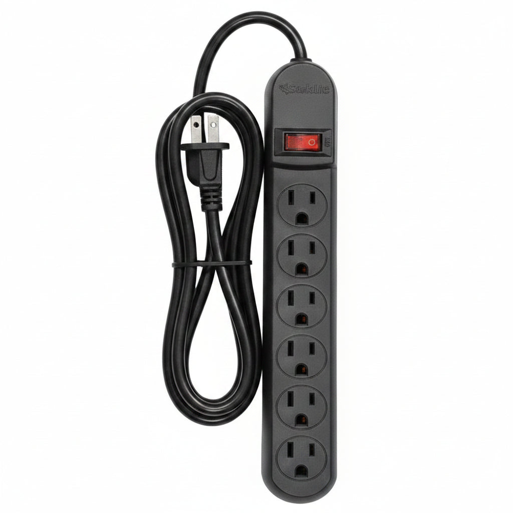 Supresor De Picos Santul De 110 J 6 Contactos Color Negro 1202 - Colmenero Shop