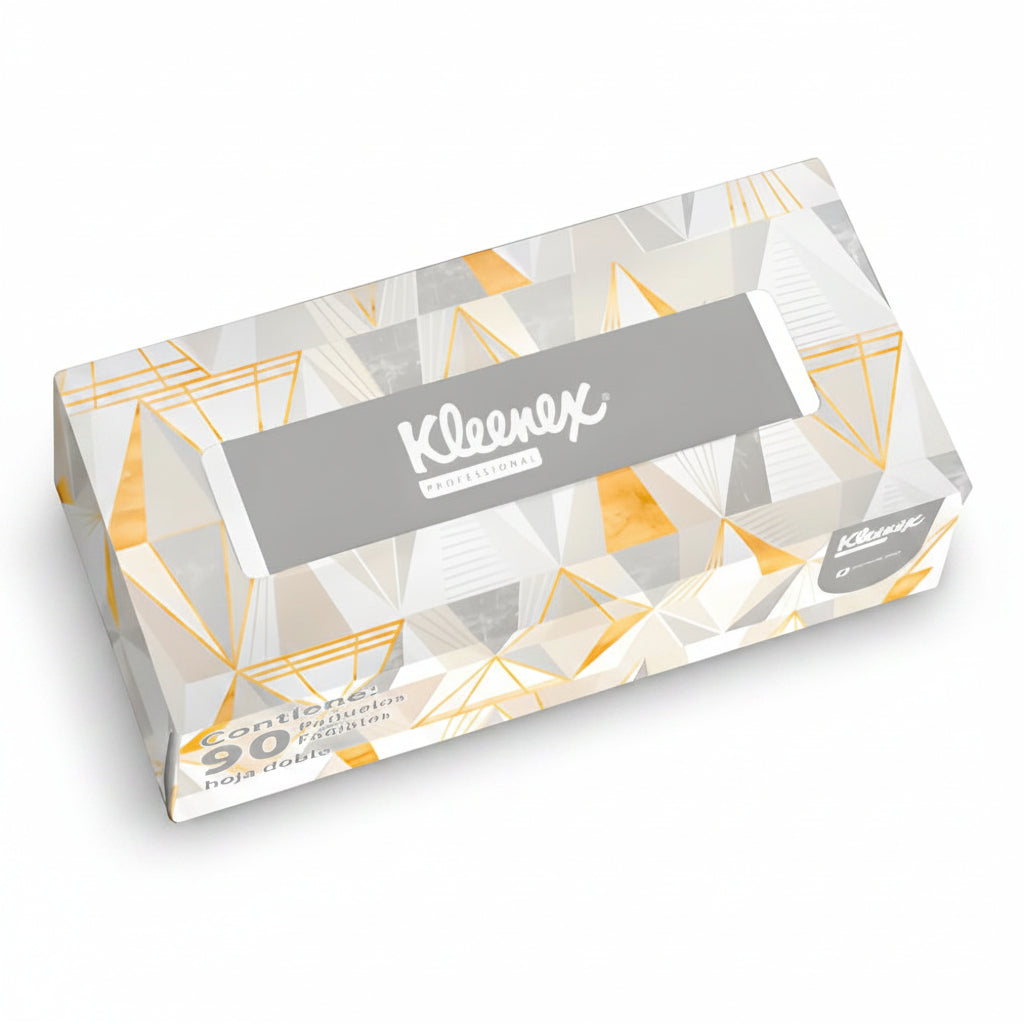 Pañuelo Facial Kleenex 90 Hjs. Dobles 89330