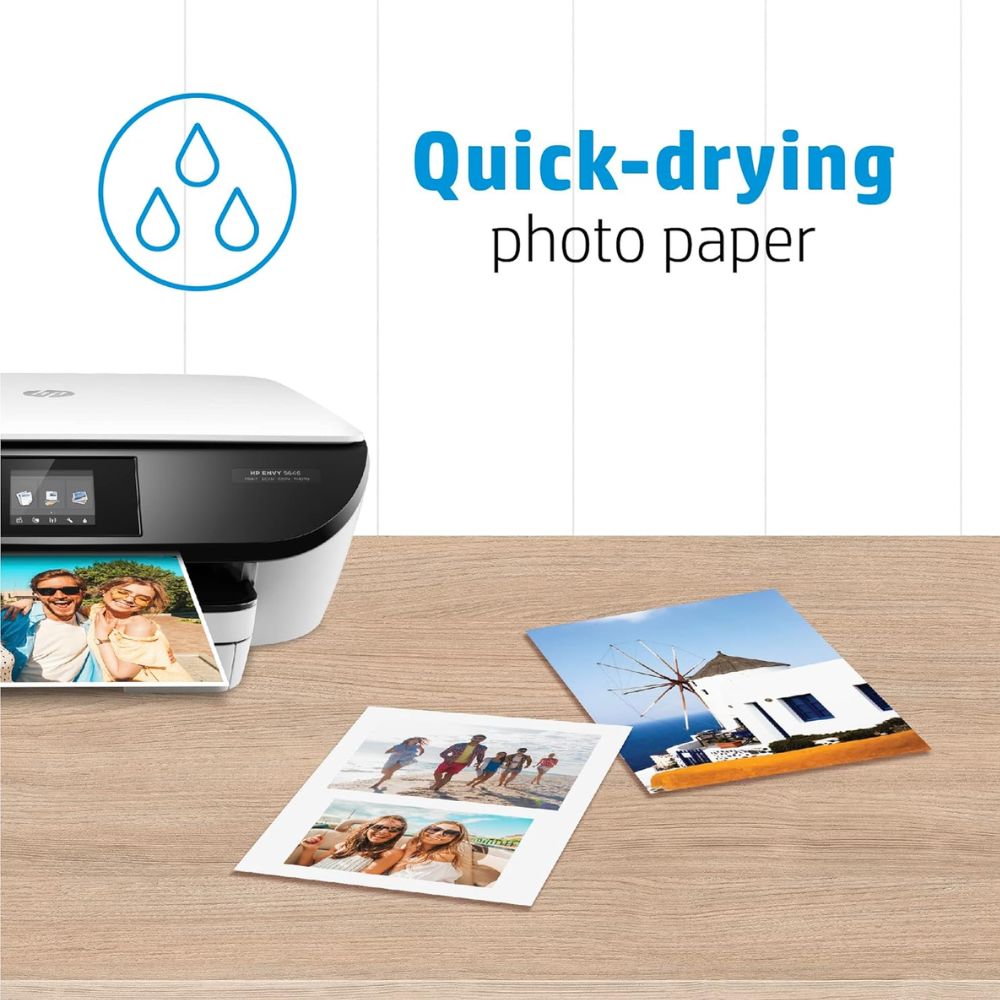 Papel Fotográfico HP Everyday Glossy | Tamaño Carta, 50 Hojas