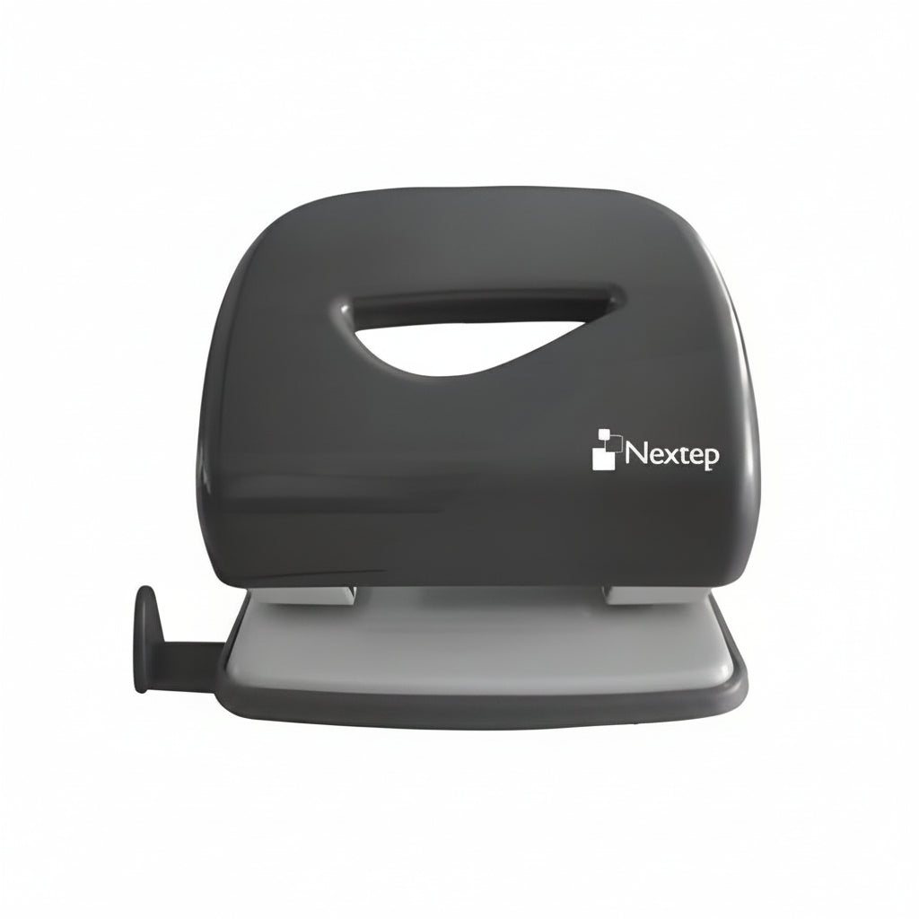 Perforadora Nextep Ergonómica 2 Orificios - Capacidad 30 Hojas