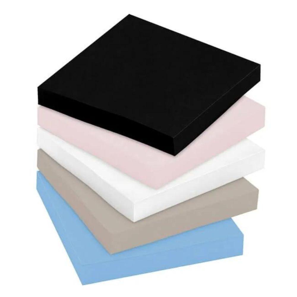 Notas Adhesivas Post-it Super Sticky Simply Serene | 76x76mm - 5 Blocks