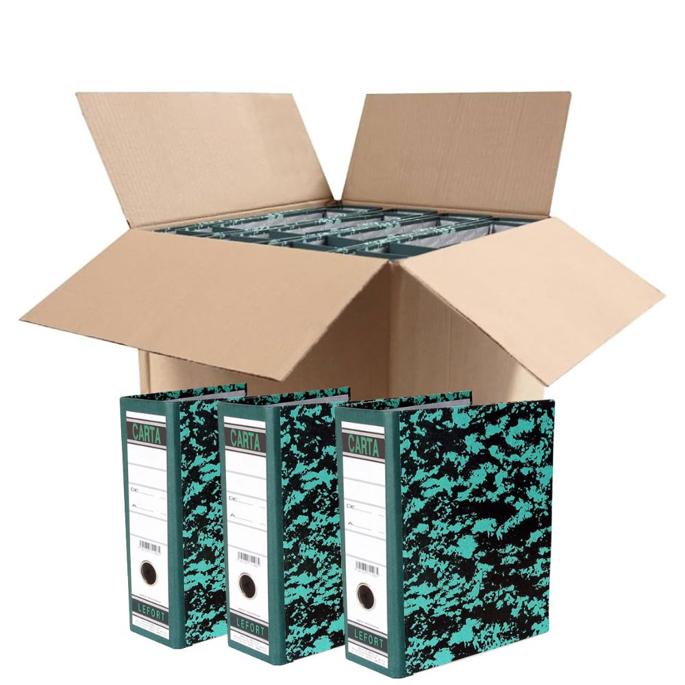 CAJA REGISTRADOR LEFORT CARTA MARMOLEADO 20 PZ 