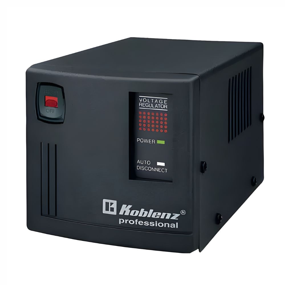 Regulador de Voltaje Koblenz ER-2550 | 2500 VA / 2000 W | 6 Contactos