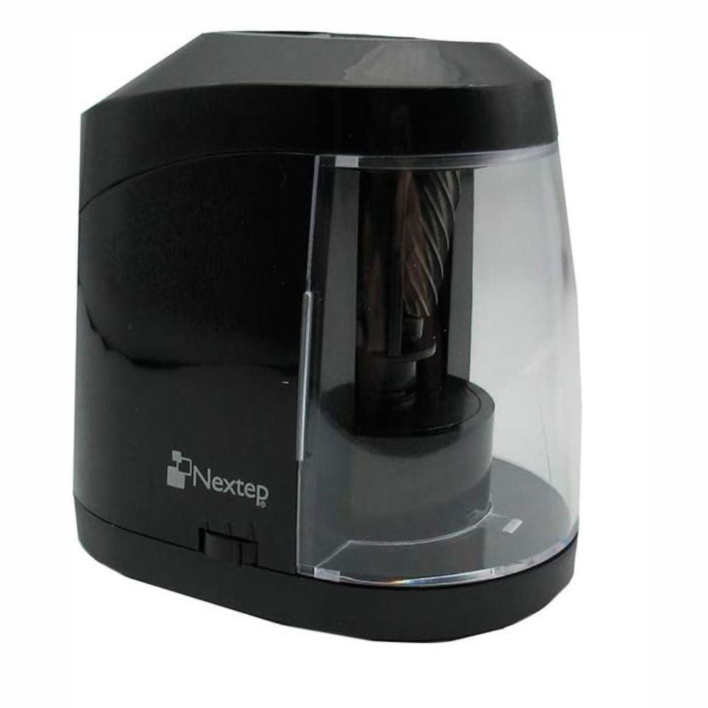 Sacapuntas Eléctrico Nextep NE-181 | 3 Niveles de Afilado | Doble Alimentación USB/Batería