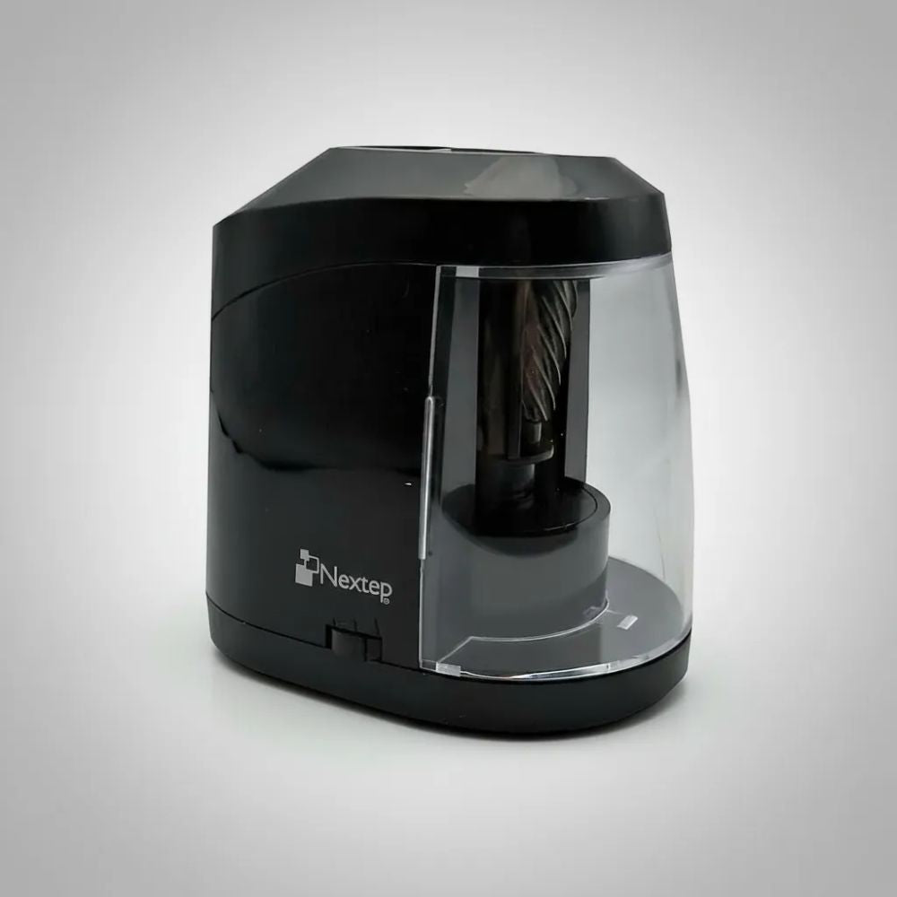 Sacapuntas Eléctrico Nextep NE-181 | 3 Niveles de Afilado | Doble Alimentación USB/Batería