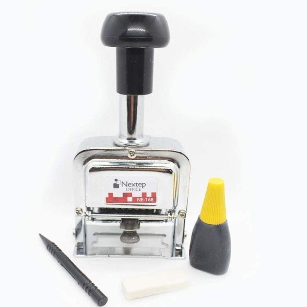Foliador Nextep Acero 8 Dígitos Ne-168 - Colmenero Shop