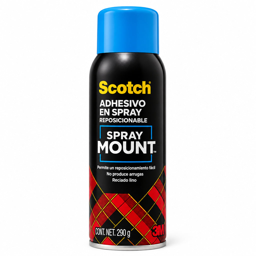  Adhesivo en Aerosol Spray Mount Scotch 3M 290g | Transparente