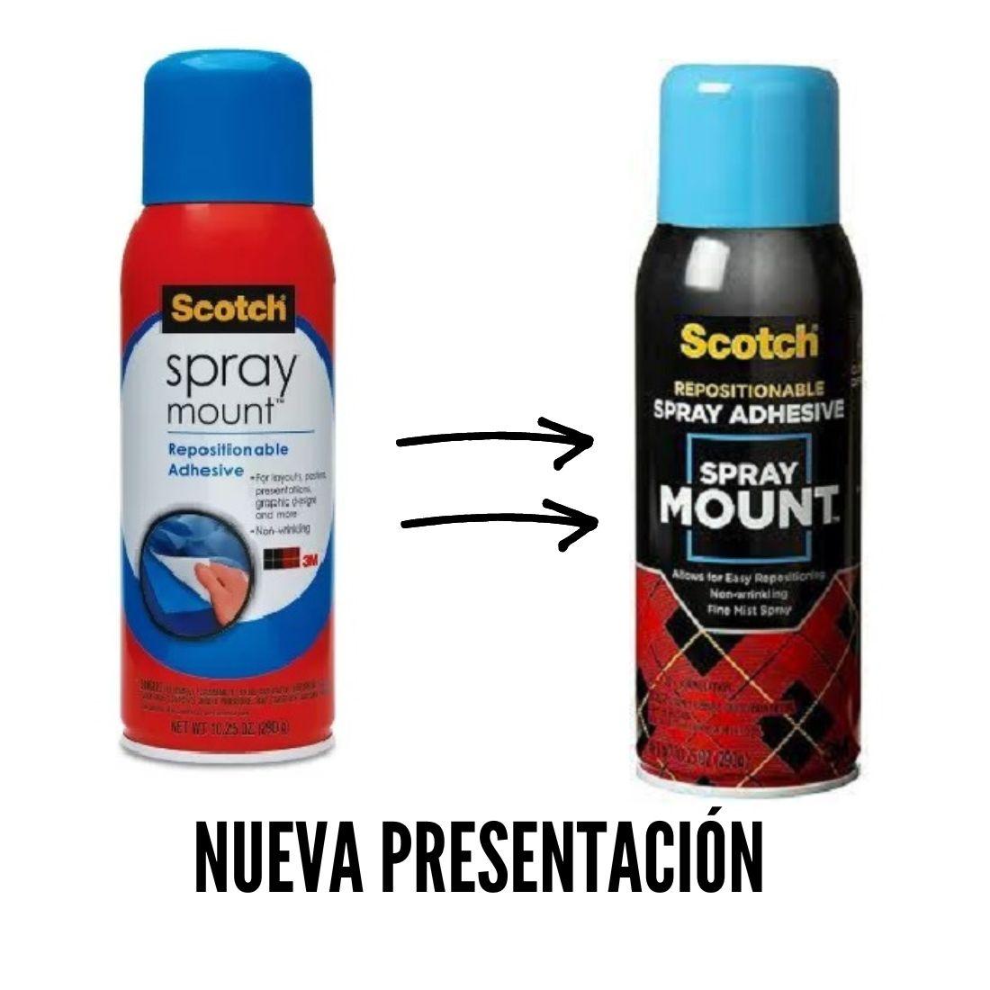 Pegamento Spray Mount en Spray – Multiproductos y expendables SA de CV