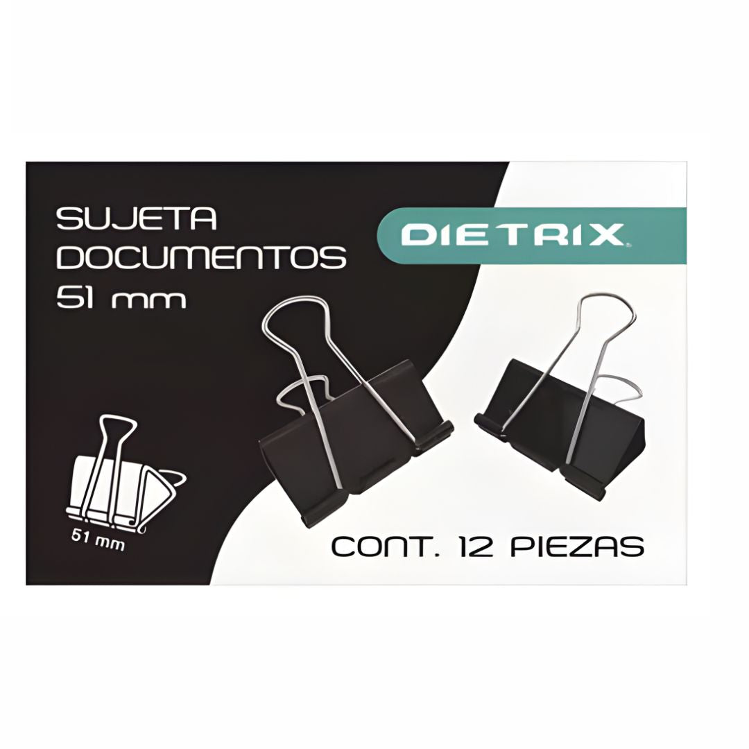 Sujeta documentos Dietrix (Binder Clips) Varias Medidas