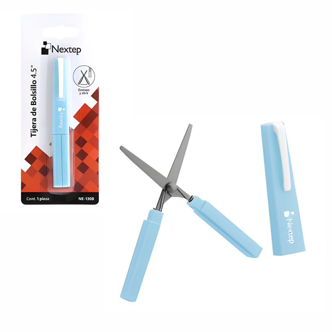 Tijera de Bolsillo Nextep 4.5" NE-130B