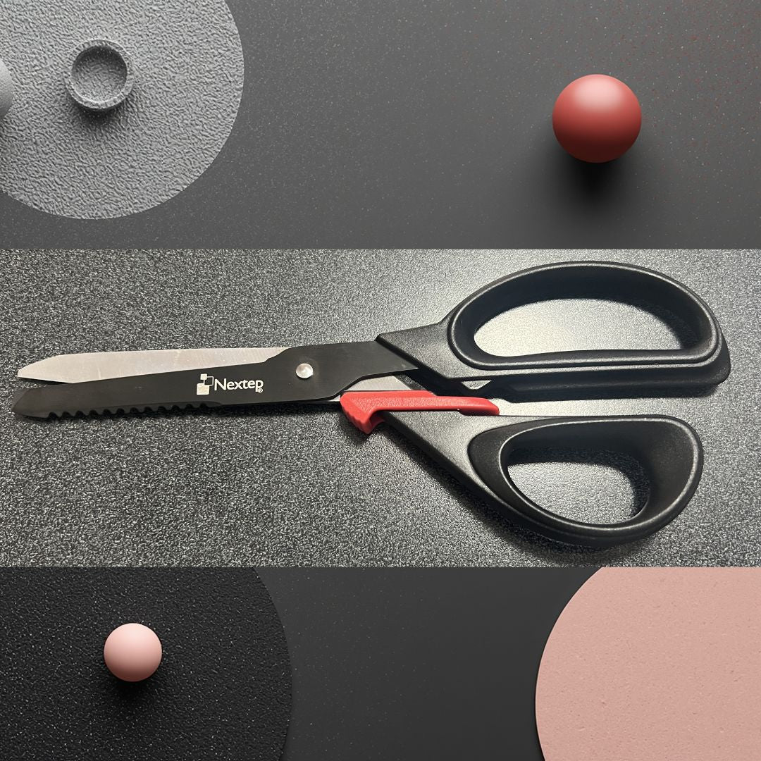 Tijera Nextep Uso Rudo Con Funcion abre cajas 8"