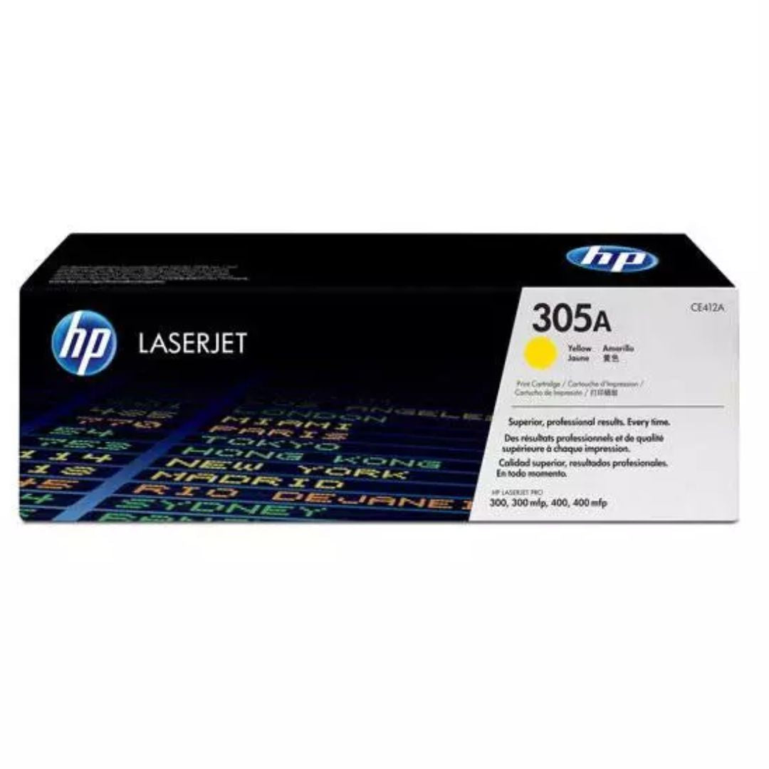 Tóner Original HP 305A | Negro y Colores | CE410A CE411A CE412A CE413A