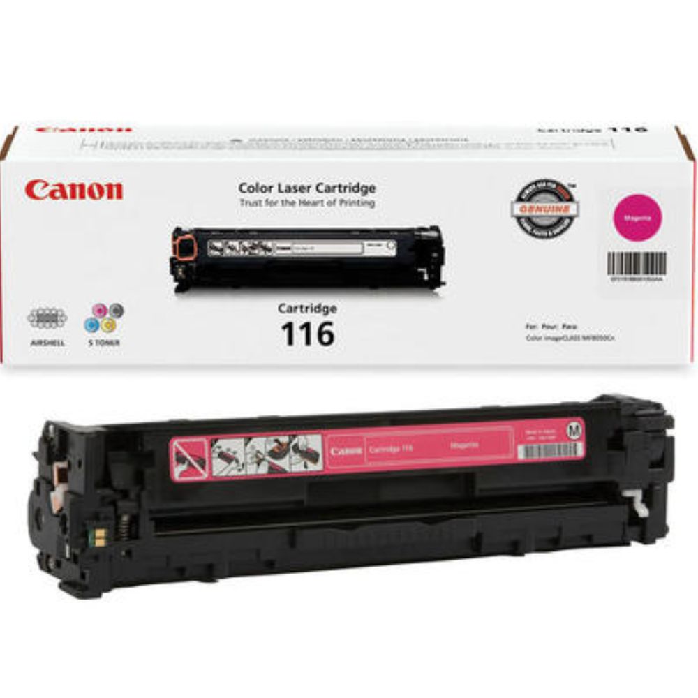 Tóner Original Canon 116 | Negro y Color | 1,500 Pág | Garantía