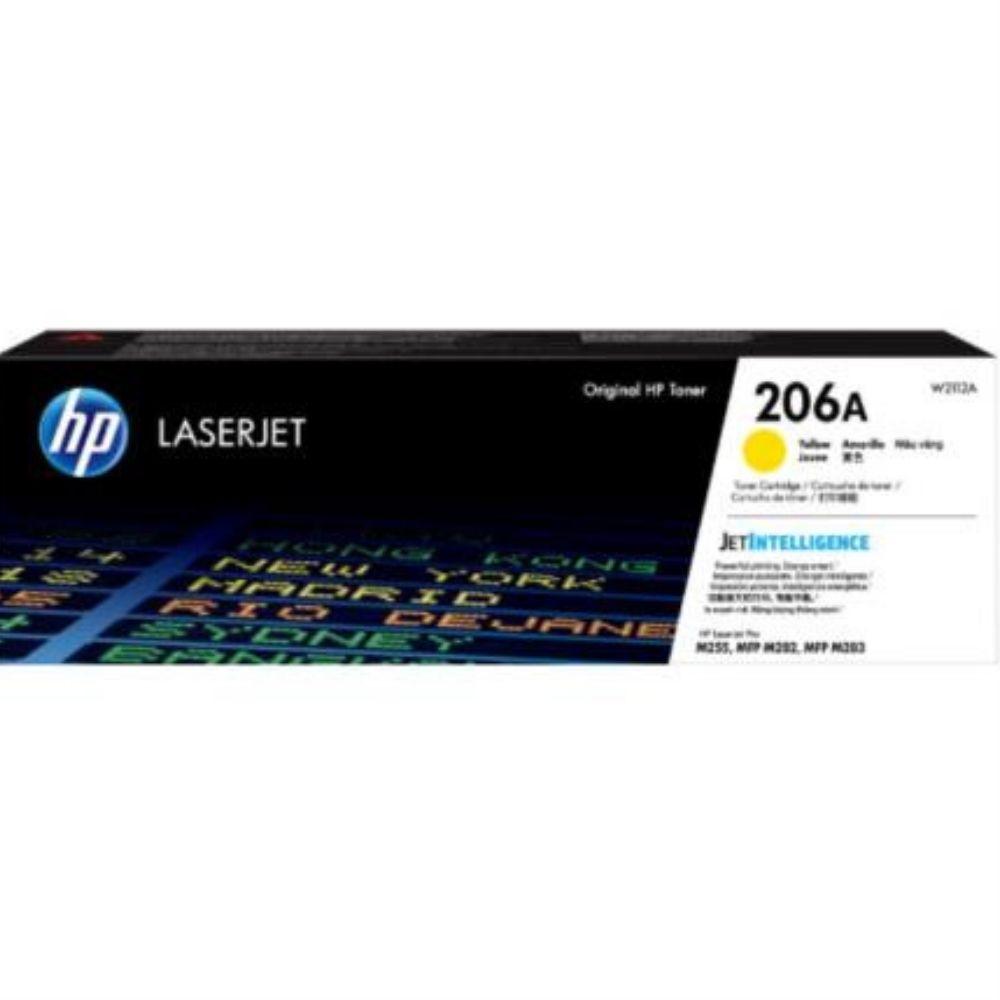 Toner Hp Laserjet 206a Original Amarillo  w2112a Colmenero Shop