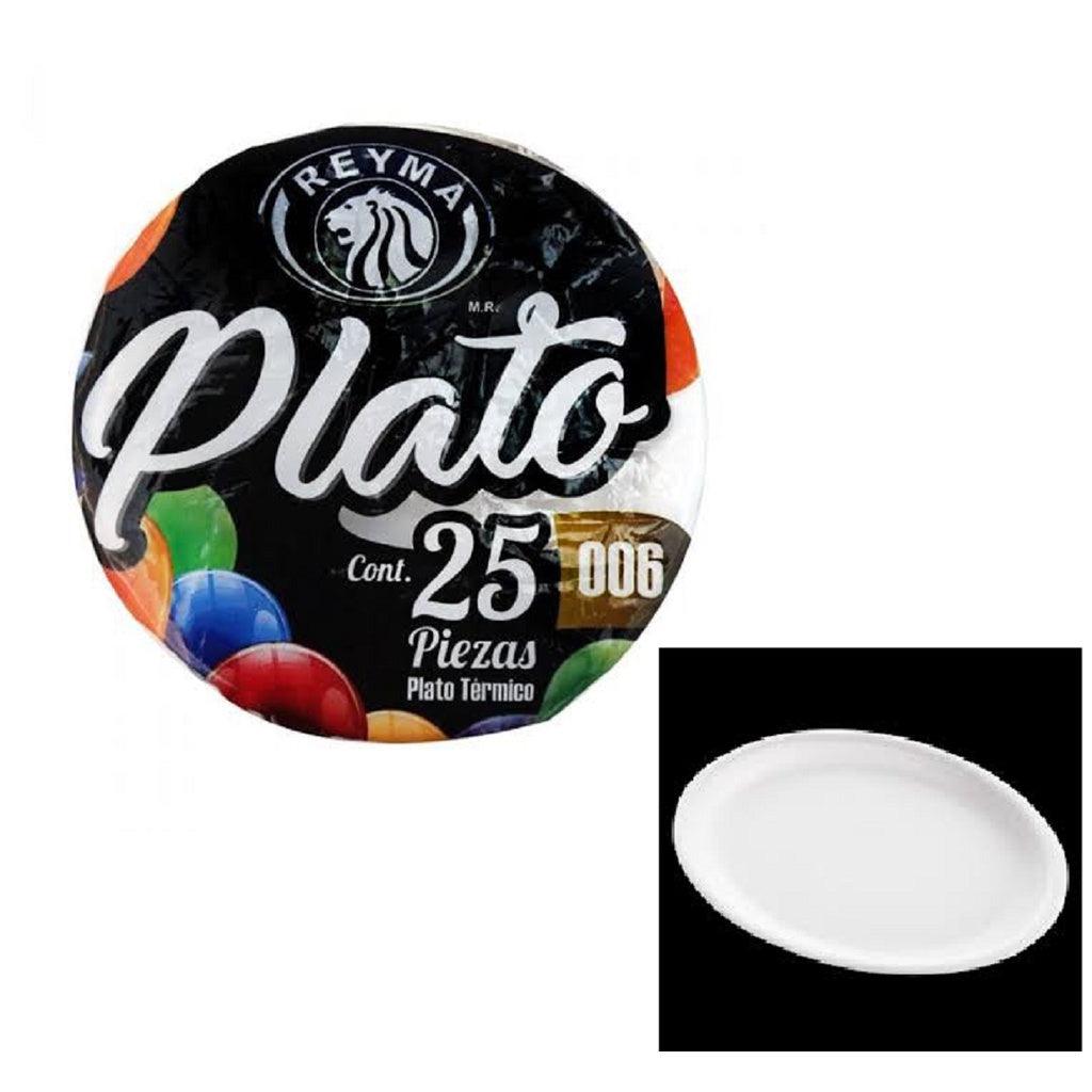 Plato térmico, pastelero C/25 pzas - Colmenero Shop