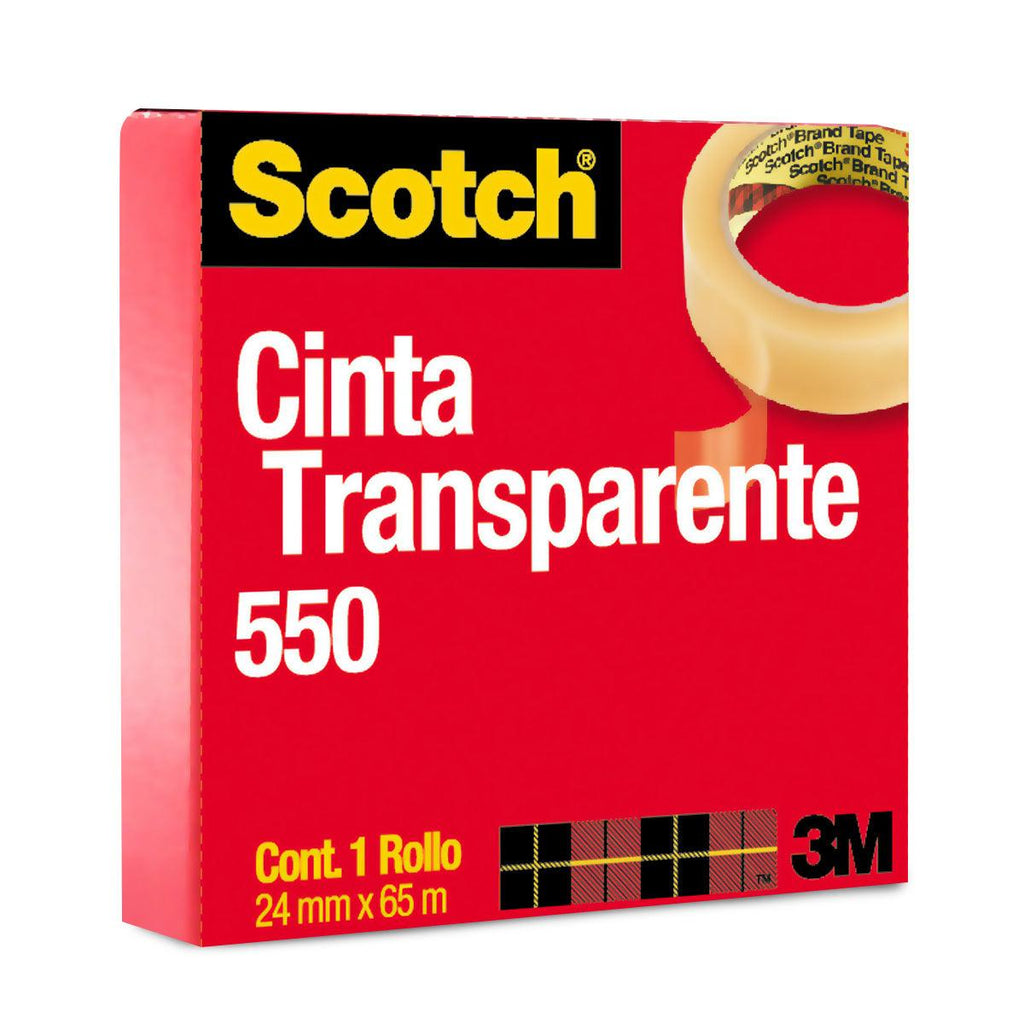 Cinta adhesiva transparente Scotch 24X65 N° 550