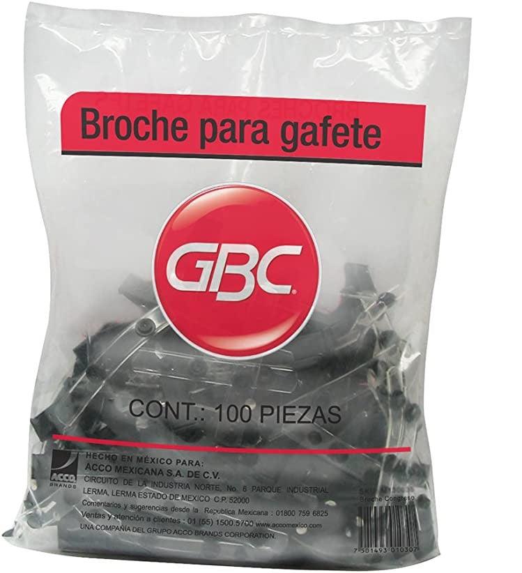 Broche Para Gafete Plastico Acco c/100 - Colmenero Shop