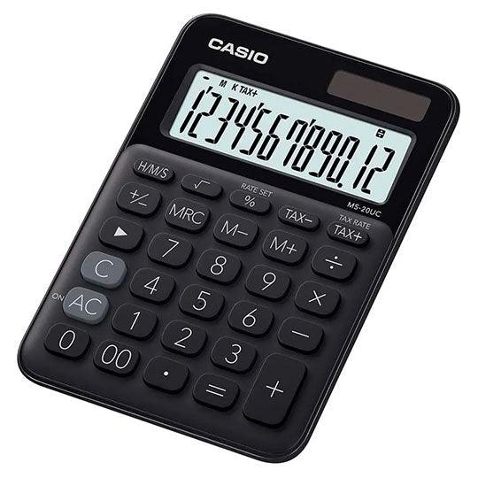 Calculadora de escritorio Casio 12 dig 20UCBK - Colmenero Shop