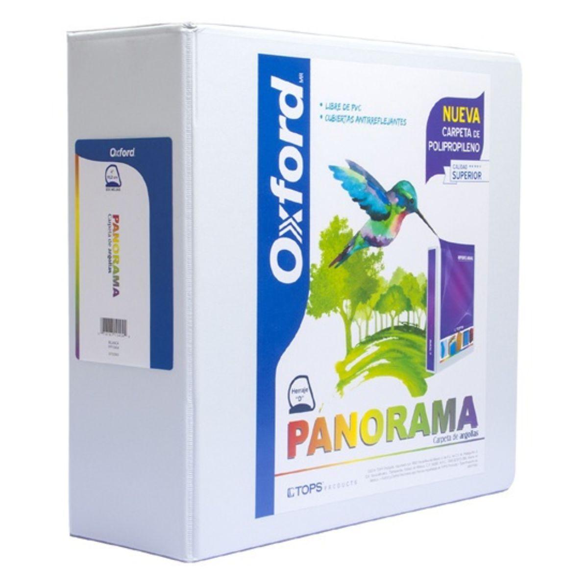 Carpeta Panoramica Oxford 4" D PP10404 - Colmenero Shop