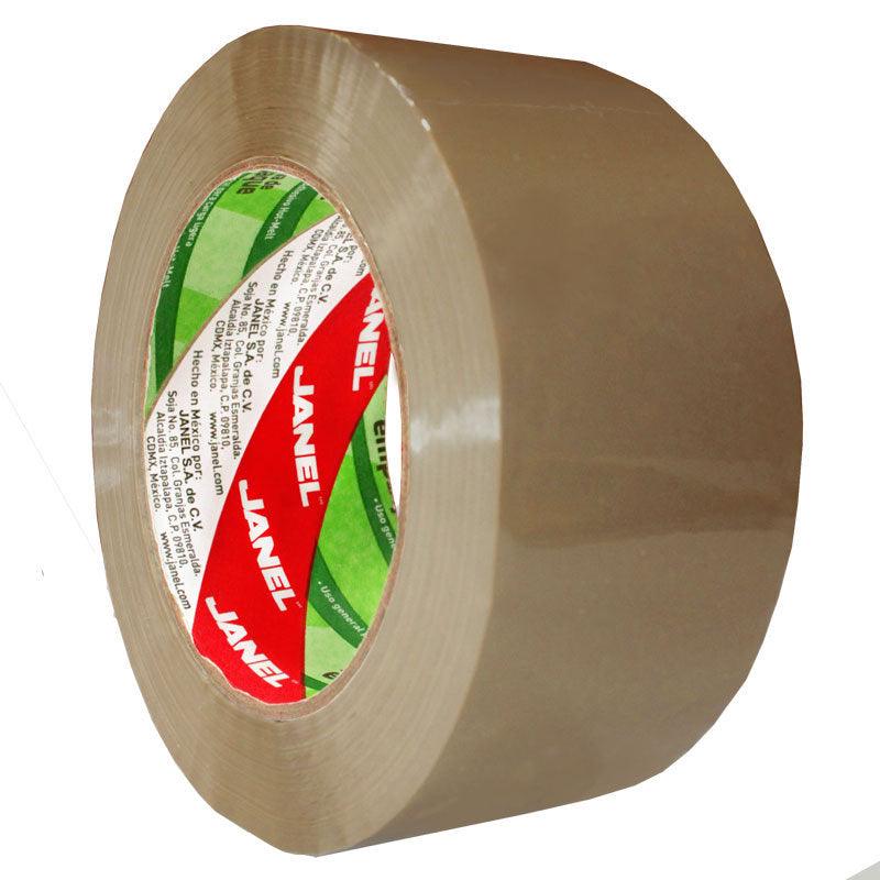 Cinta de Empaque Canela Janel 48mm x 150m – Pack de 6 Piezas (Mod. 060) - Colmenero Shop