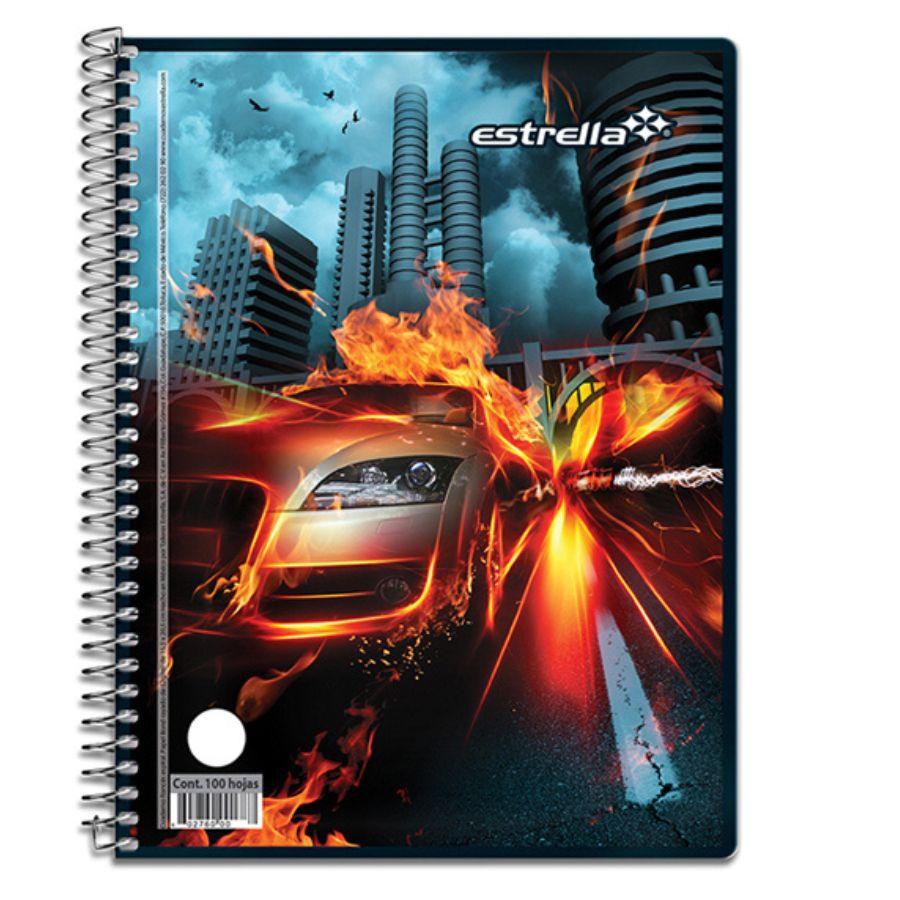 Cuaderno Francesa Estrella C184 Cuadro Grande 100 Hojas | Horizontal - Colmenero Shop