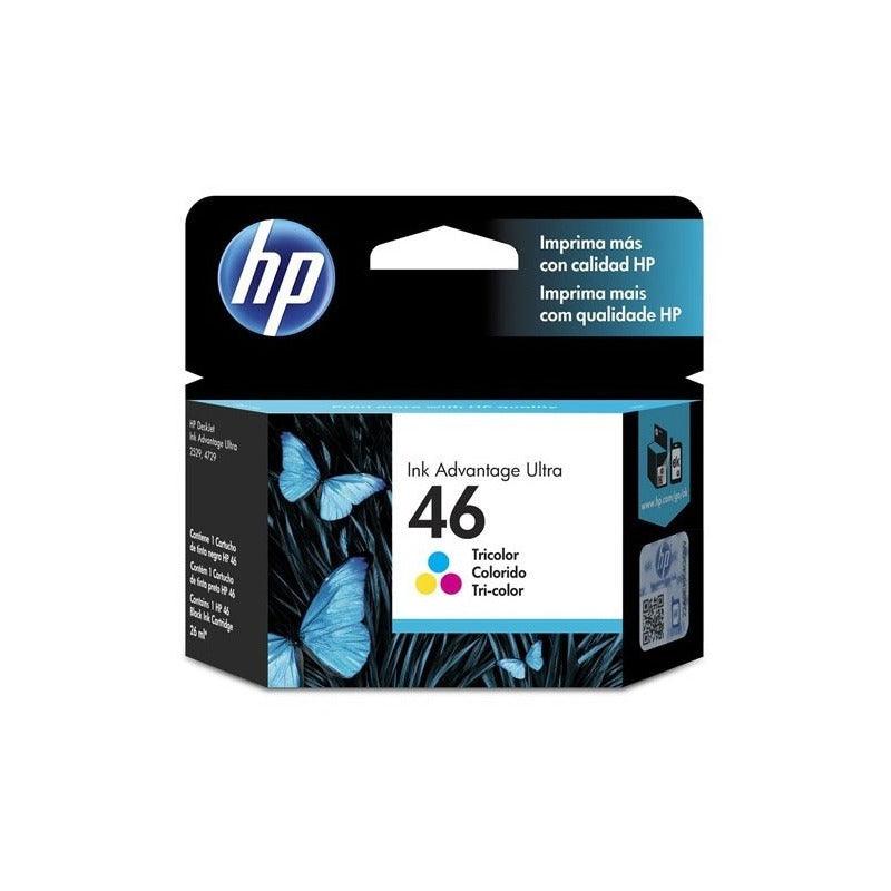 Set Cartucho De Tinta Hp 46 Negro Y Color Cz638al