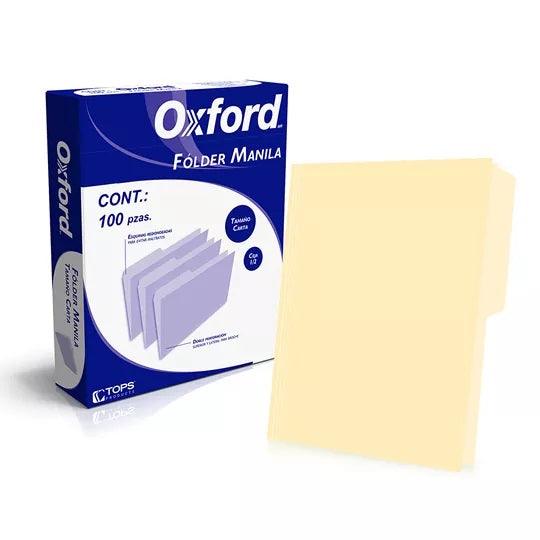 Folder Manila Oxford Tamaño Carta Crema M757CRE - Colmenero Shop