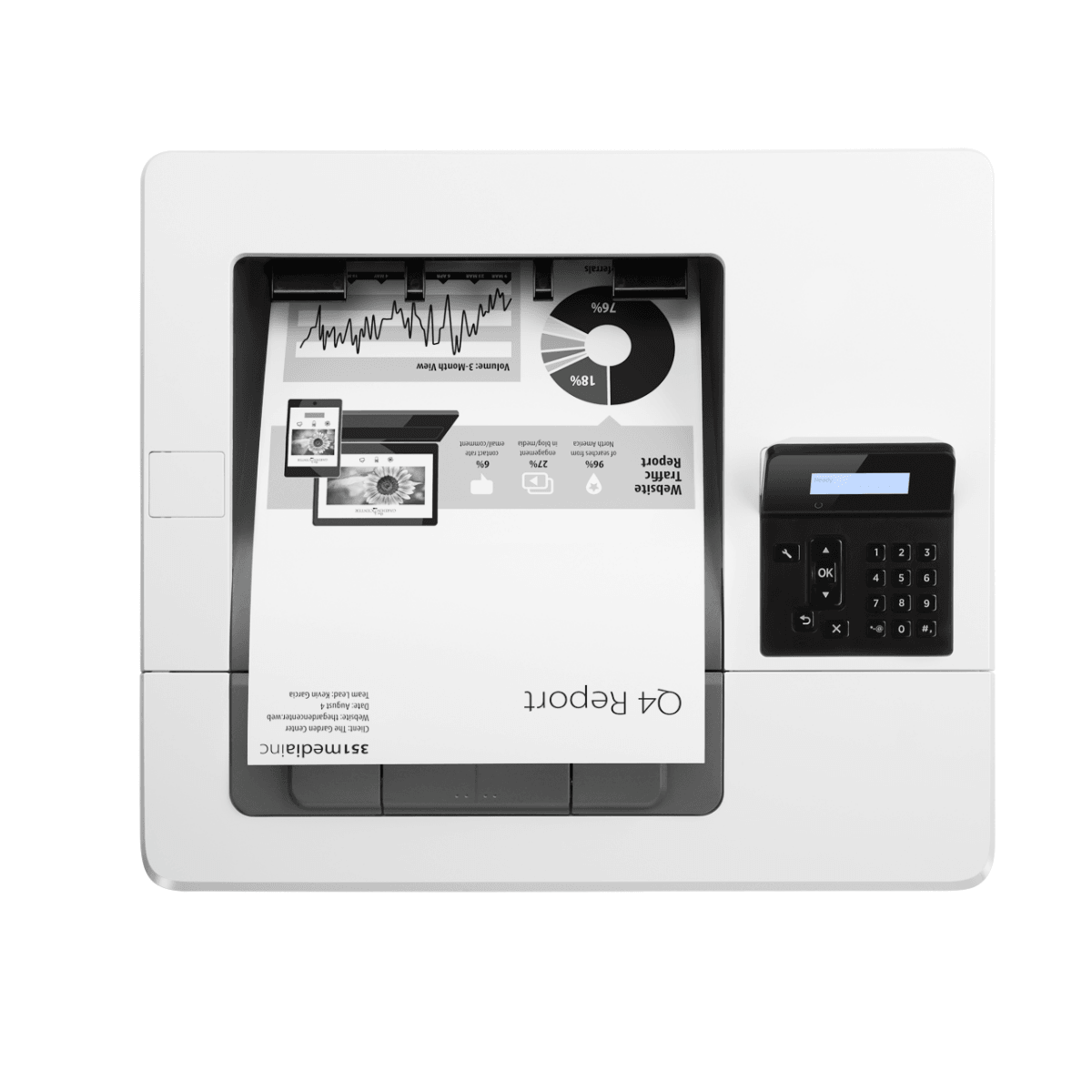 Impresora Láser HP LaserJet Pro M501DN Monocromática - Colmenero Shop