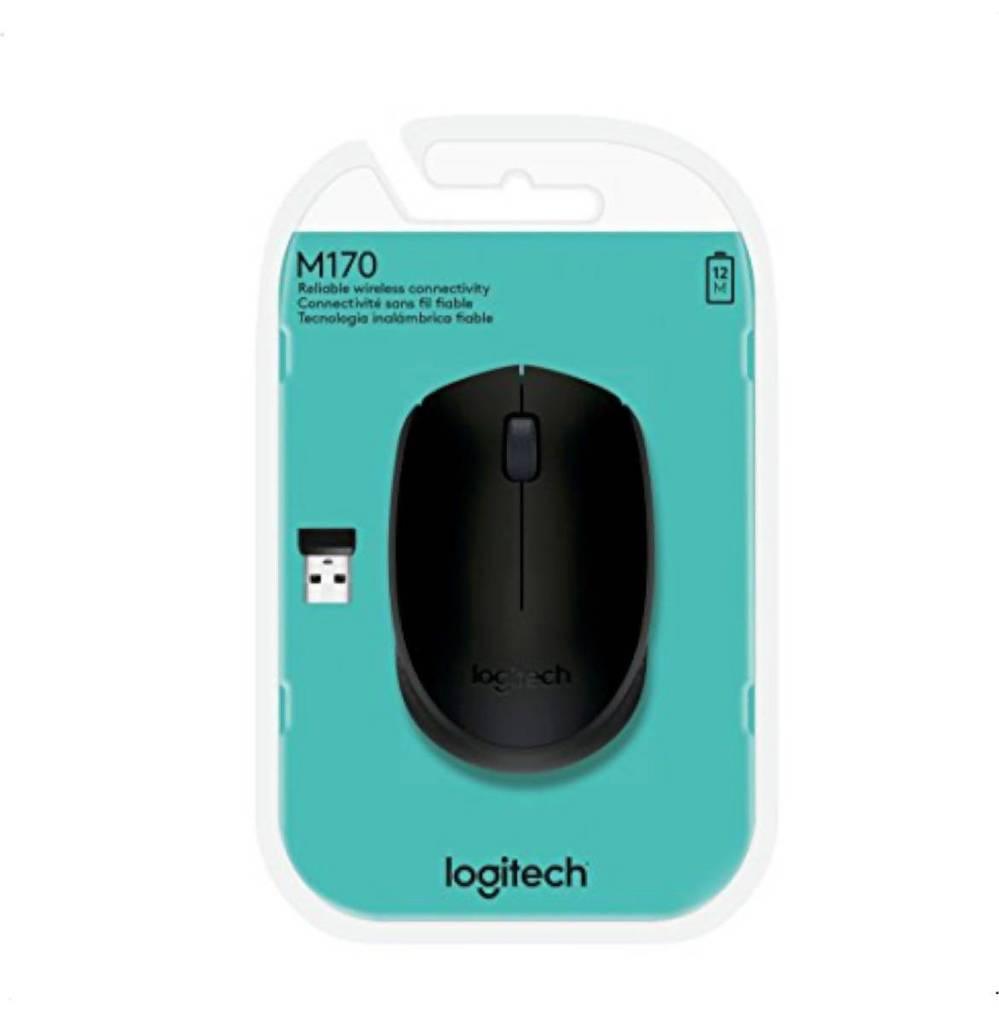 Mouse inalámbrico negro Logitech M170 - Colmenero Shop