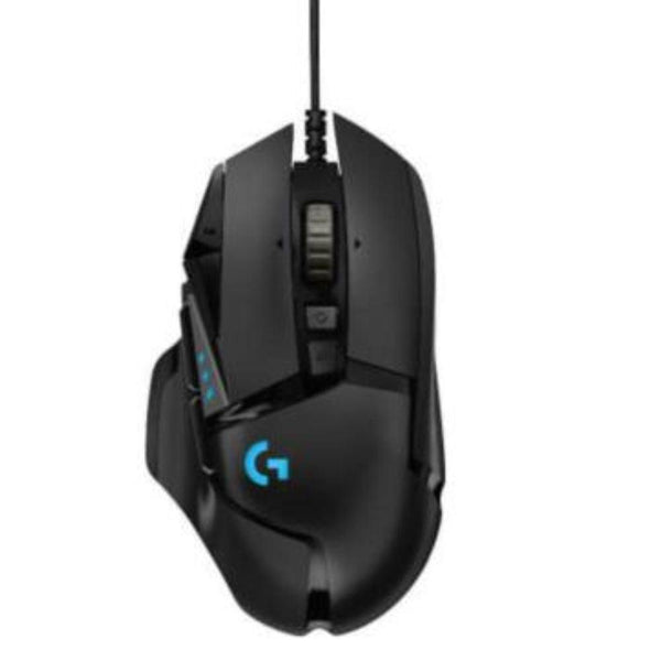 Mouse Logitech G502 Gaming Hero Alámbrico Alto Rendimiento Color Negro - Colmenero Shop