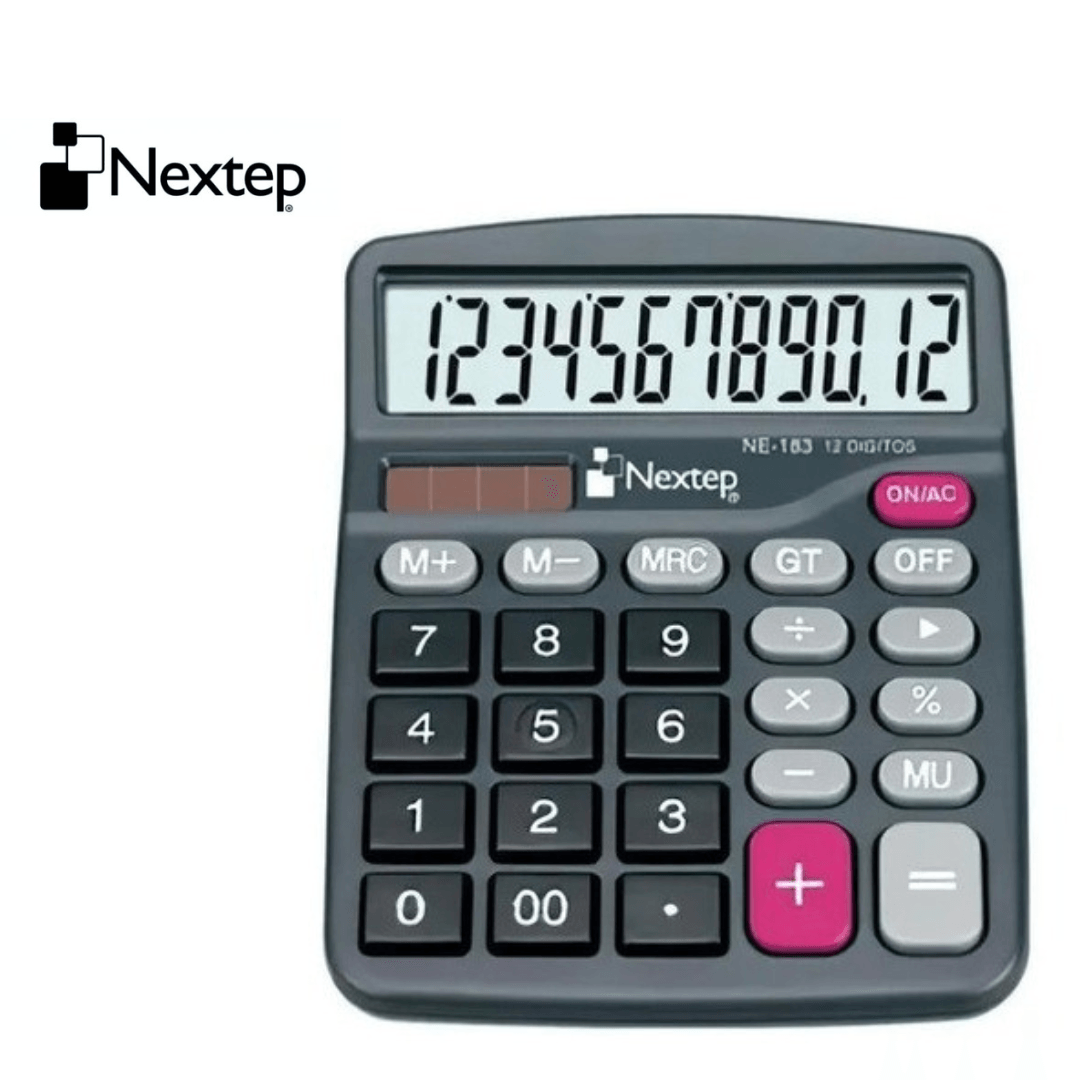 Calculadora Nextep 12 Dígitos de Escritorio NE-183 - Colmenero Shop