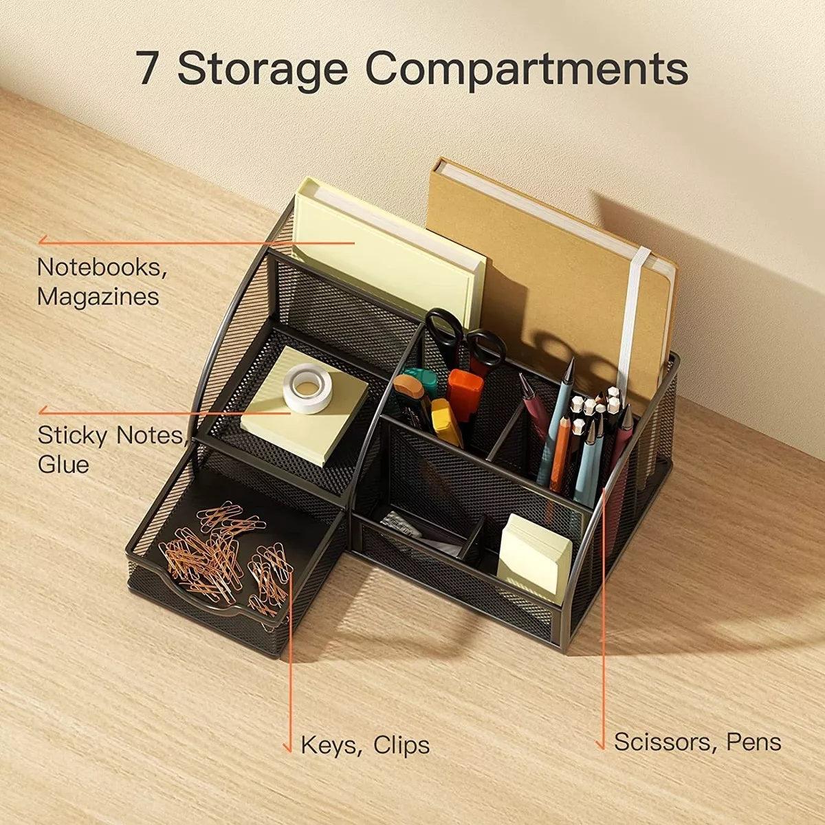 Organizador Nextep Malla Metálica 7 Secciones Ne-175 - Colmenero Shop