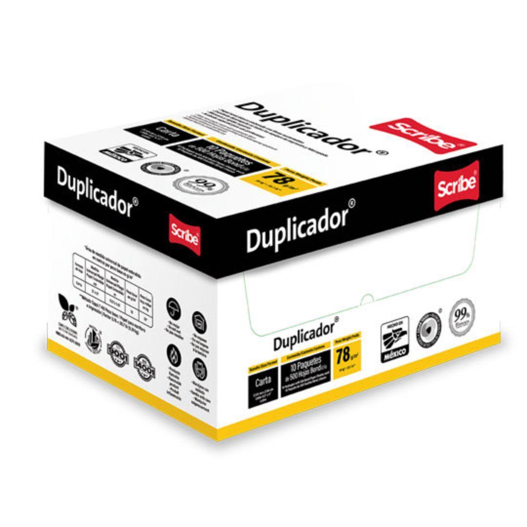Papel Bond Carta Scribe Duplicador | Caja 5000 Hojas 75g - Colmenero Shop
