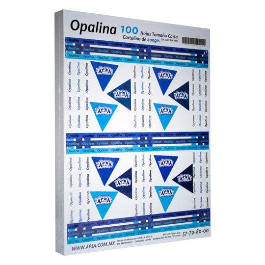 Papel Opalina Tamaño Carta 200 Gramos - Colmenero Shop
