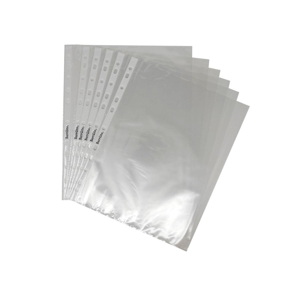 Protector de Hojas Barrilito PHL100 Carta Transparente | Paquete 100 Pzs - Colmenero Shop