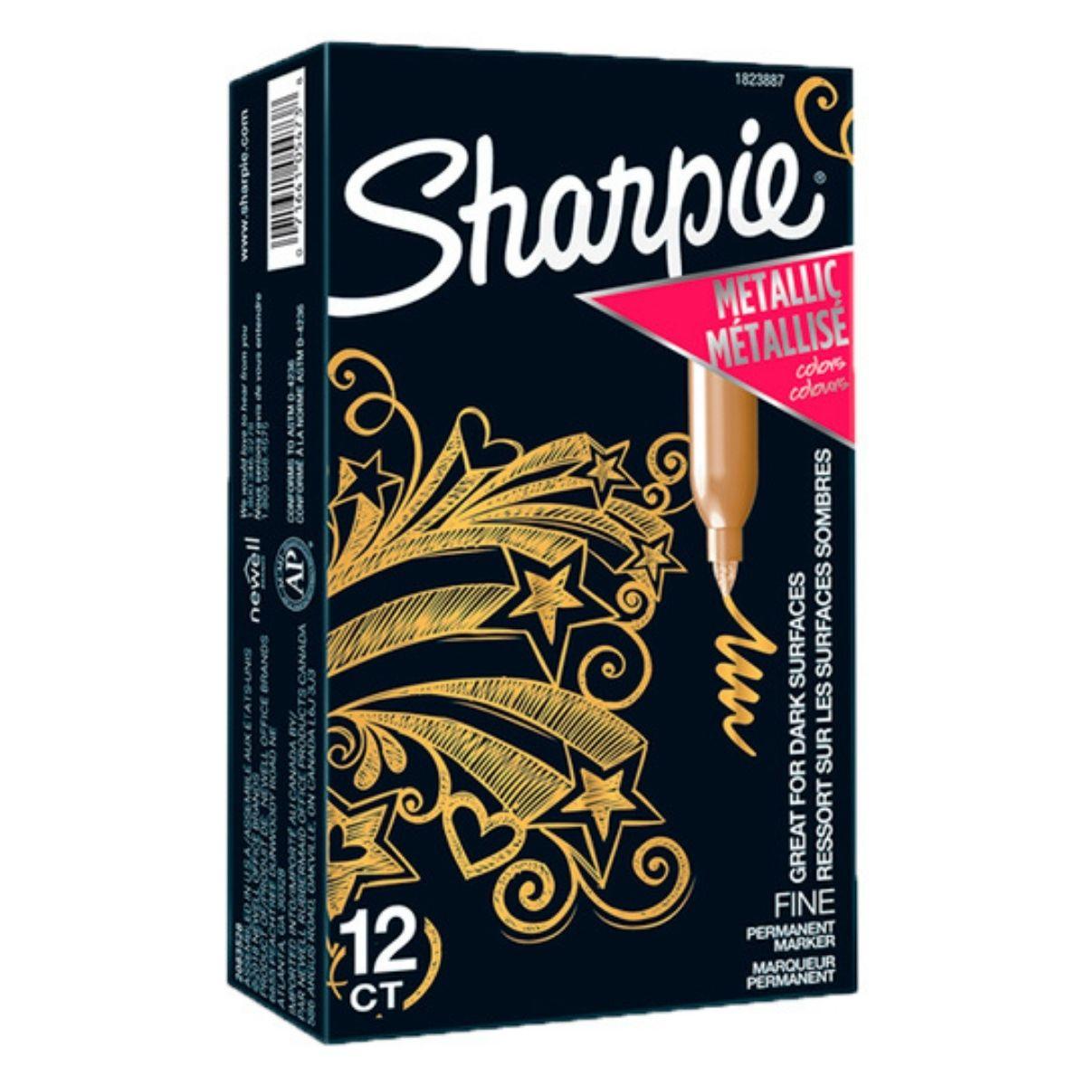 Marcador Permanente Sharpie (Dorado - Plata) - Colmenero Shop