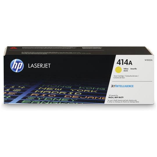 Tóner HP 414A Amarillo  W2022A | 2,400 Páginas | Colmenero.shop
