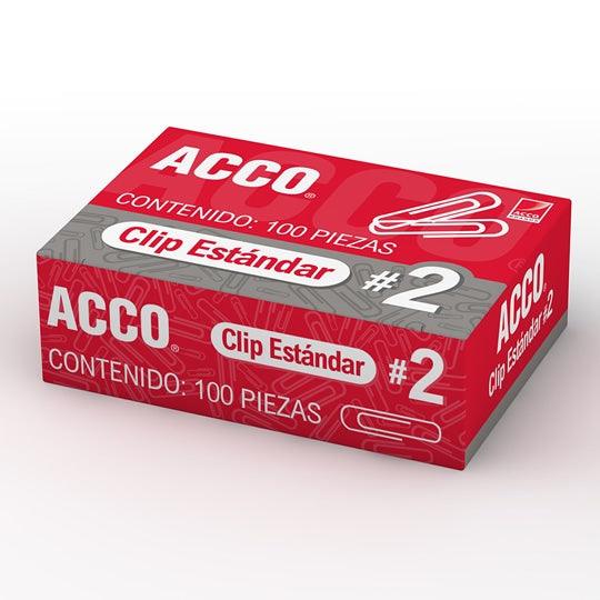 Clip estándar Acco N°2 P1660 - Colmenero Shop