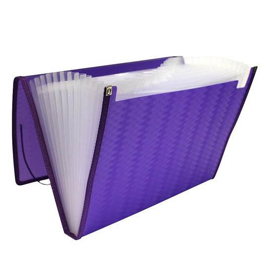 Archivo Expandible Oxford Morado Carta / Oficio - Colmenero Shop