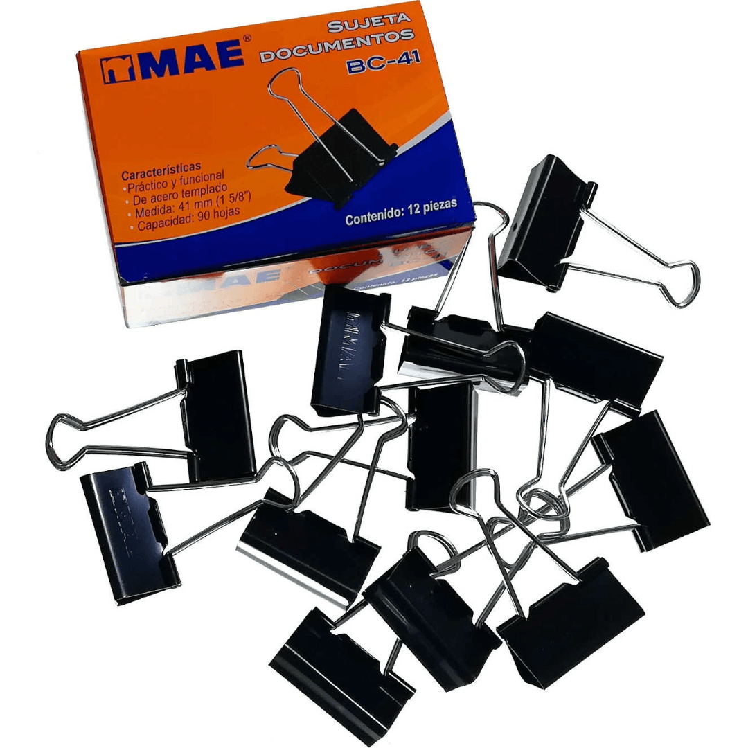 Sujetadocumentos Mae 41 mm - Colmenero Shop
