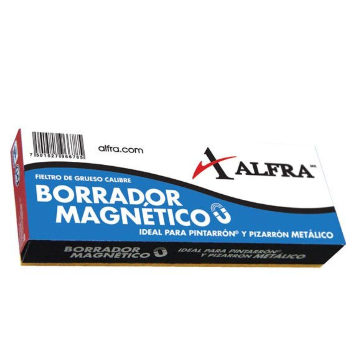 Borrador para pizarrón Alfra Magnético 6678 - Colmenero Shop