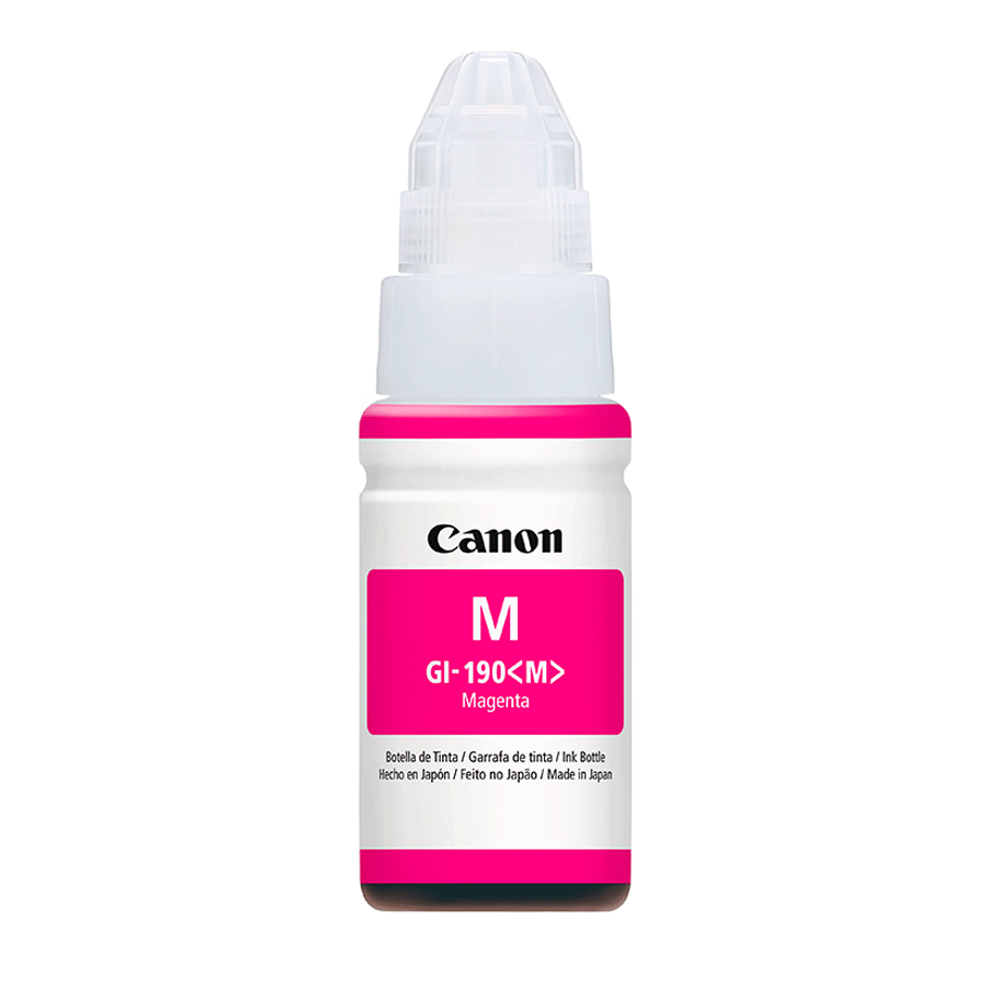 Botella de tinta Canon Magenta GI-190M - Colmenero Shop