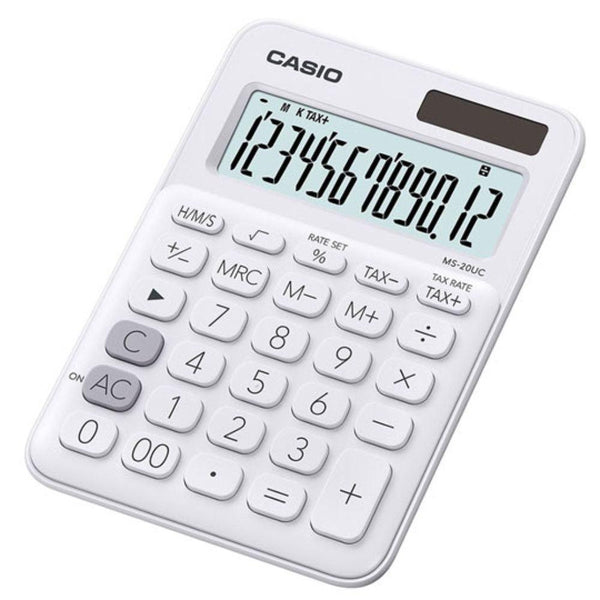 Calculadora Casio De Escritorio Blanca - Colmenero Shop